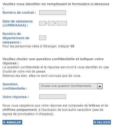 Vous avez oublié votre mot de passe? Créez-en un nouveau