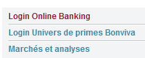 Connectez vous à votre compte Credit Suisse