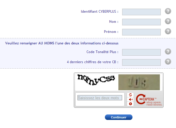 Réinitialiser votre mot de passe de la Banque Populaire BPACA en cas de perte de dernier