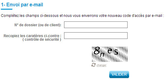 Recevez votre nouveau mot de passe Sofinco par mail 