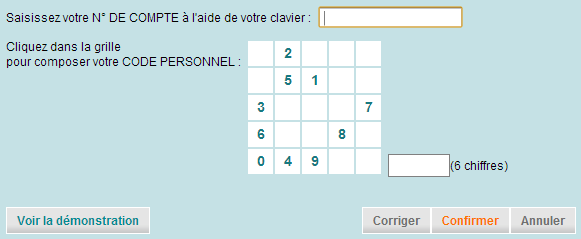 Connectez vous à votre compte du Crédit Agricole Aquitaine